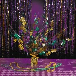 Mardi Gras Foil Spray Centerpiece -Party Decorations Sales Shop mardi gras foil spray centerpiece31 124b a01