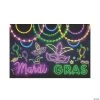 Mardi Gras Glow Backdrop - 3 Pc. -Party Decorations Sales Shop mardi gras glow backdrop 3 pc 13931761