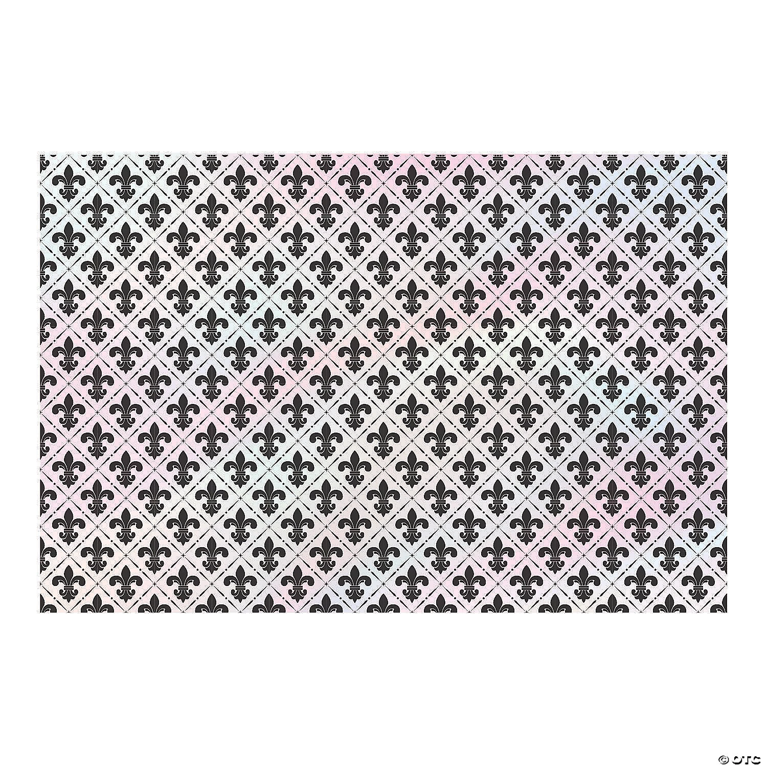 Mardi Gras Iridescent Backdrop - 3 Pc. 3 Mardi Gras Iridescent Backdrop - 3 Pc.