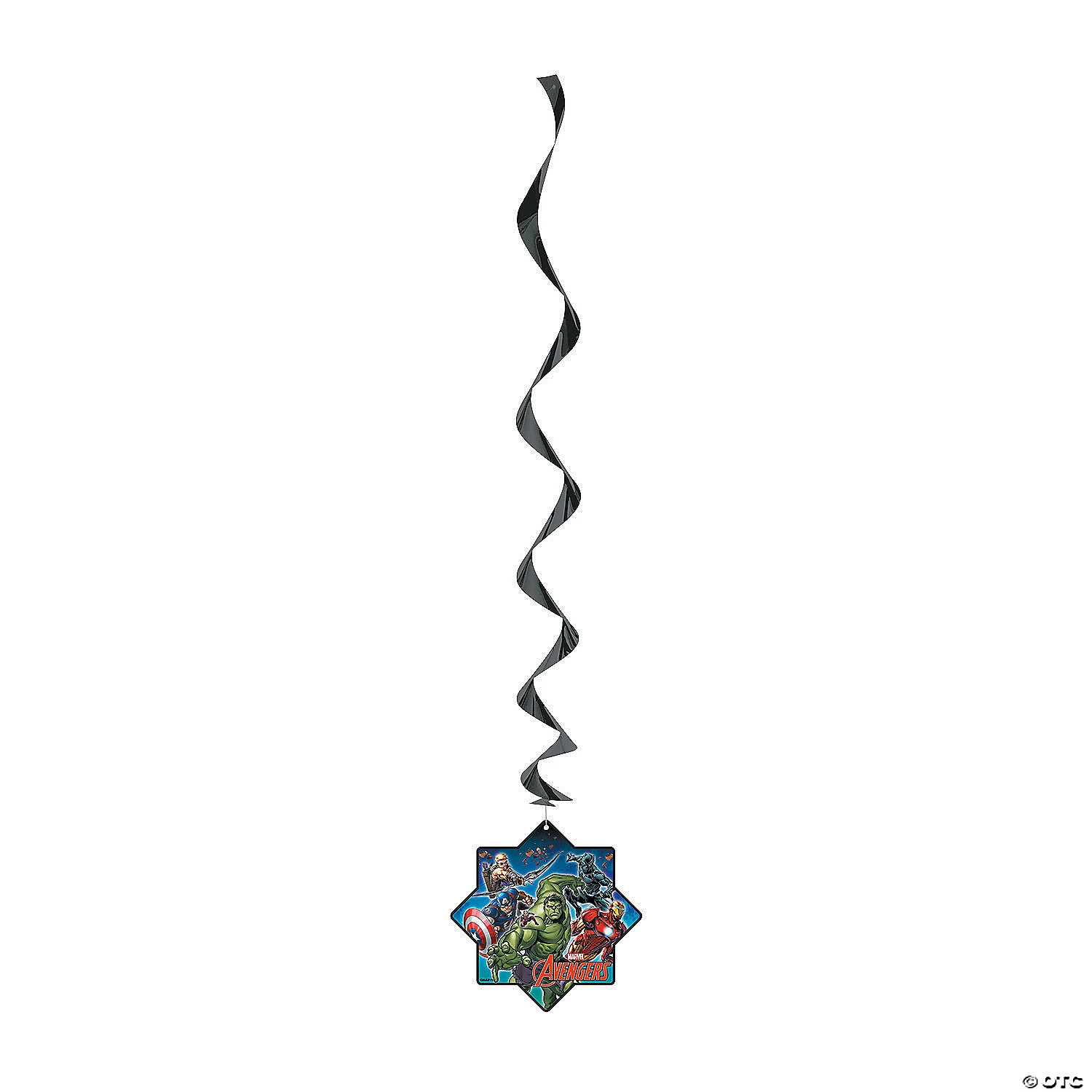 Marvel Comics The Avengers™ Hanging Swirl Decorations - 3 Pc. 4 Marvel Comics The Avengers™ Hanging Swirl Decorations - 3 Pc. - Image 2