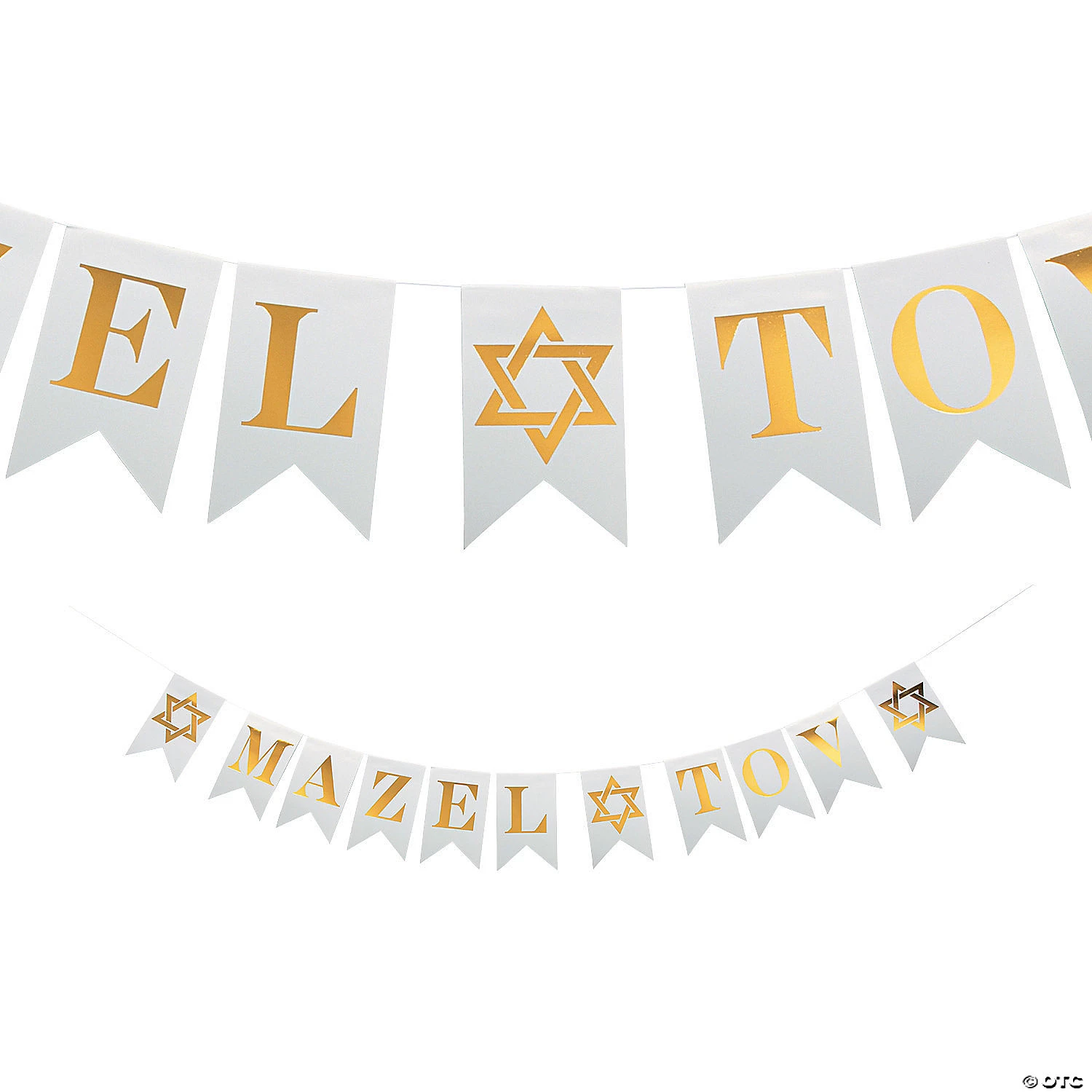 Mazel Tov Pennant Banner 3 Mazel Tov Pennant Banner