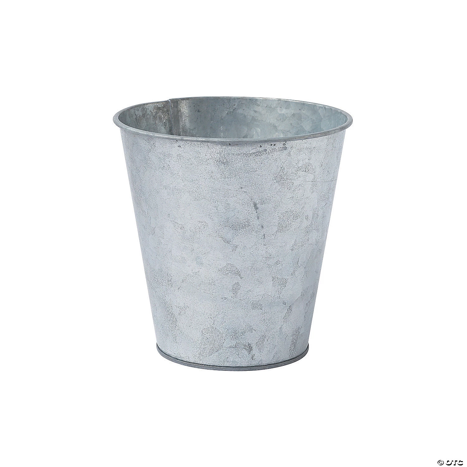 Medium Galvanized Pots - 6 Pc. 3 Medium Galvanized Pots - 6 Pc.