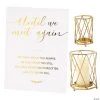 Memorial Sign & Candle Holder Kit -Party Decorations Sales Shop memorial sign and candle holder kit14092258