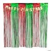 Merry Christmas Metallic Fringe Backdrop with Garland 2 Merry Christmas Metallic Fringe Backdrop with Garland -Party Decorations Sales Shop merry christmas metallic fringe backdrop with garland13956853