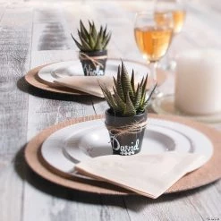 Mini Ceramic Chalkboard Flowerpots - 12 Pc. 9 Mini Ceramic Chalkboard Flowerpots - 12 Pc. -Party Decorations Sales Shop mini ceramic chalkboard flowerpots 12 pc 13745514 a03