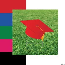 Mortarboard Hat Outdoor Yard Signs