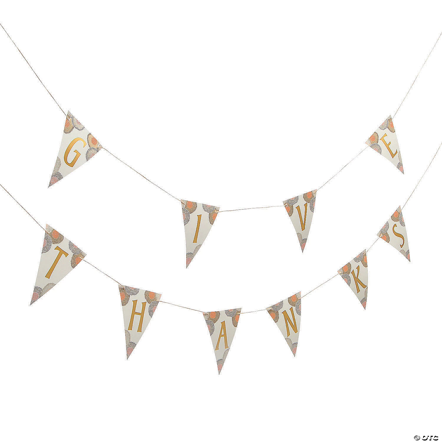 Mum Party Give Thanks Garland - 2 Pc. 3 Mum Party Give Thanks Garland - 2 Pc.