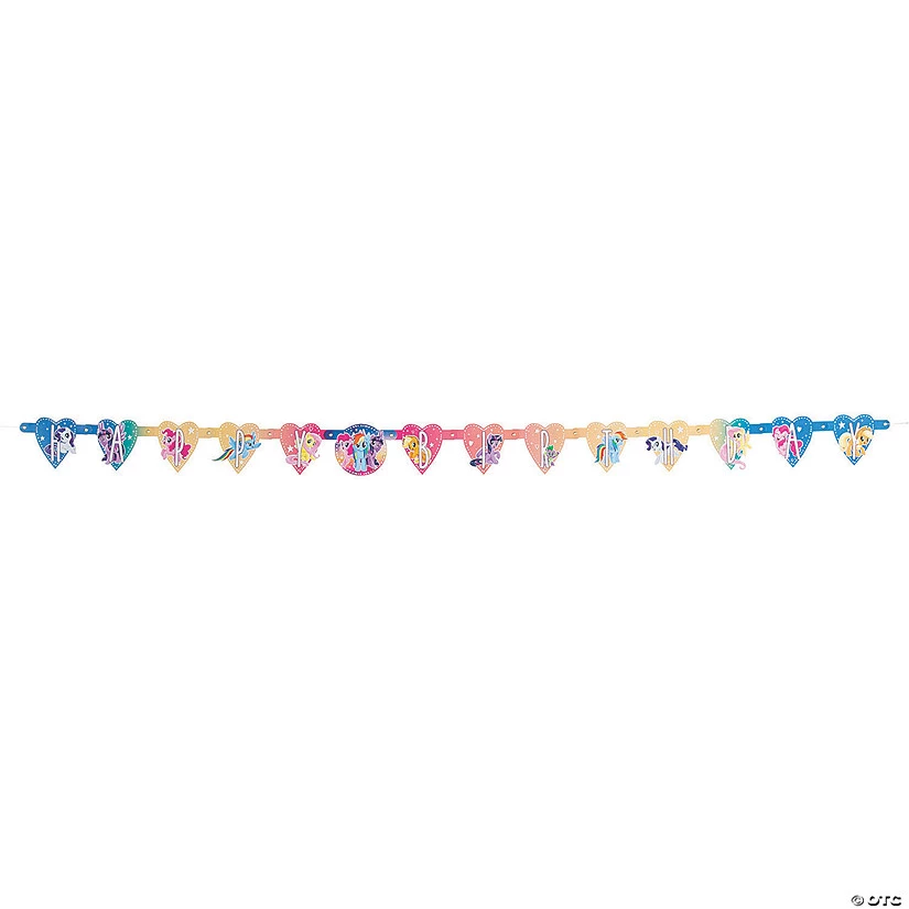 My Little Pony™ Magic Jointed Birthday Banner 3 My Little Pony™ Magic Jointed Birthday Banner