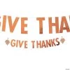 My Mind’s Eye™ Give Thanks Banner -Party Decorations Sales Shop my mind s eye give thanks banner13940041