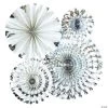 My Mind’s Eye™ Metallic Silver Hanging Fans - 4 Pc. 2 My Mind’s Eye™ Metallic Silver Hanging Fans - 4 Pc. -Party Decorations Sales Shop my mind s eye metallic silver hanging fans 4 pc 13939976