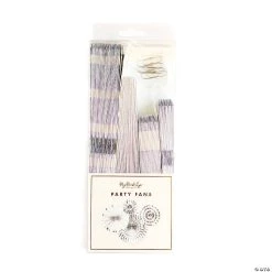 My Mind’s Eye™ Metallic Silver Hanging Fans - 4 Pc. -Party Decorations Sales Shop my mind s eye metallic silver hanging fans 4 pc 13939976 a02