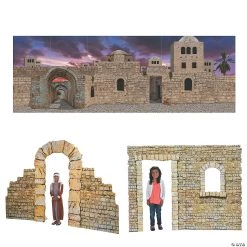 Nativity Pageant Bethlehem Decorating Kit - 3 Pc.