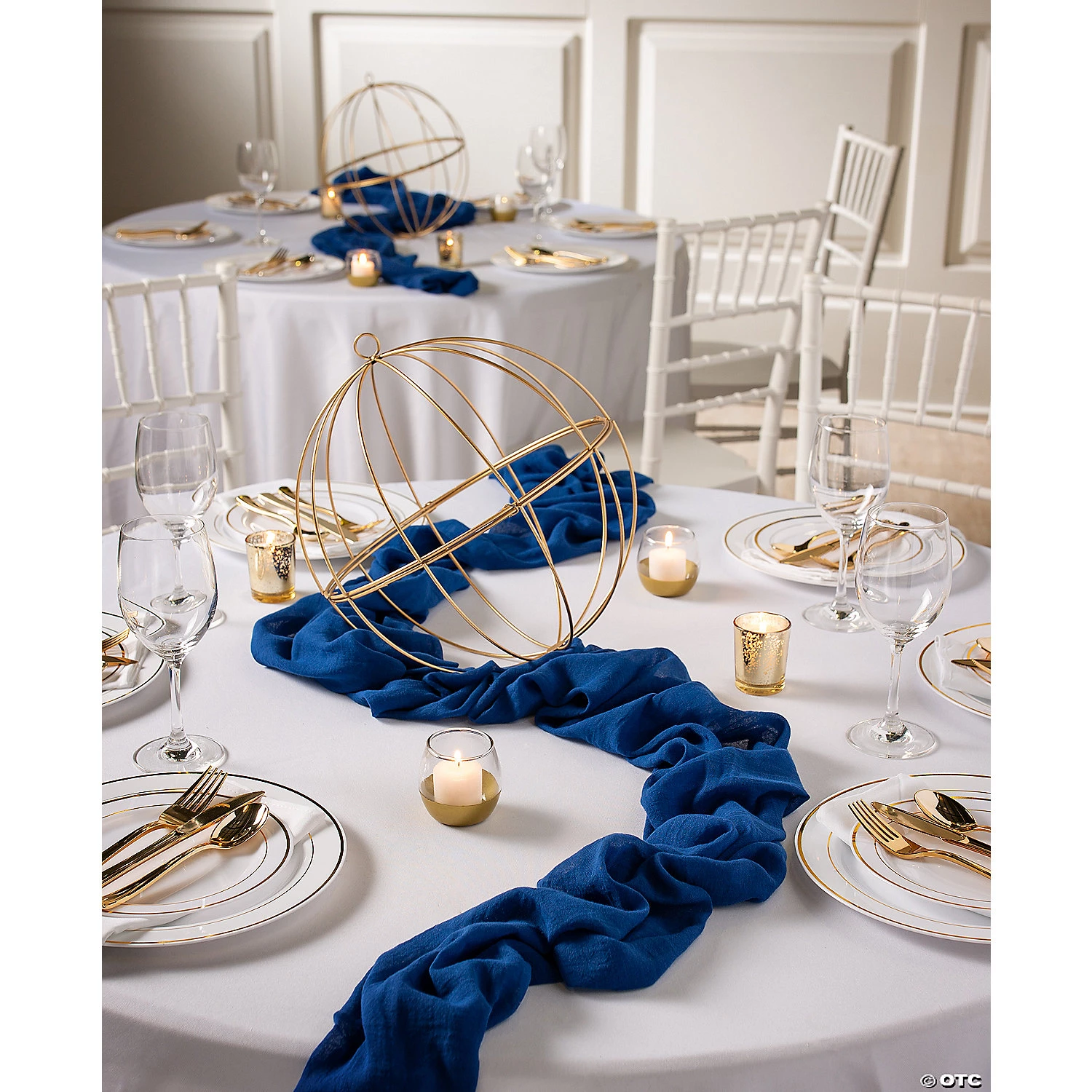 Navy Centerpiece Kit for 6 Tables 5 Navy Centerpiece Kit for 6 Tables - Image 3