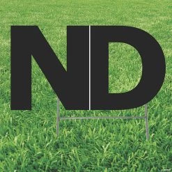 ND Yard Sign
