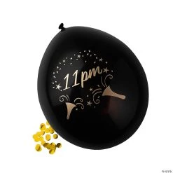 New Year’s Eve Confetti-Filled Balloon Countdown - 10 Pc. -Party Decorations Sales Shop new year s eve confetti filled balloon countdown 10 pc 14091081 a01