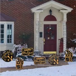 New Year’s Eve Sidewalk Signs - 6 Pc.