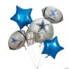 NFL® Dallas Cowboys™ Mylar Balloons - 5 Pc. -Party Decorations Sales Shop nfl dallas cowboys mylar balloons 5 pc 13702489