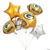 NFL® Green Bay Packers⢠Mylar Balloons - 5 Pc. 2 NFL® Green Bay Packers⢠Mylar Balloons - 5 Pc. -Party Decorations Sales Shop nfl green bay packers mylar balloons 5 pc 13702498