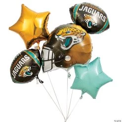 NFL® Jacksonville Jaguars™ Mylar Balloons - 5 Pc.