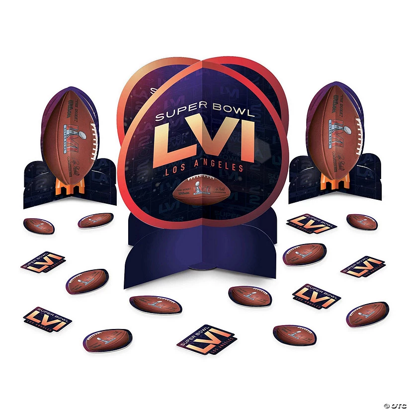 NFL® Super Bowl LVI Table Decorating Kit 3 NFL® Super Bowl LVI Table Decorating Kit