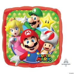 Nintendo Super Mario™ Party 17" Mylar Balloon
