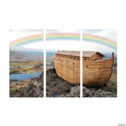 Noah’s Ark Backdrop Banner - 2 Pc. -Party Decorations Sales Shop noah s ark backdrop banner 2 pc 13772743 a01