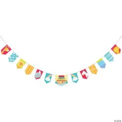 Noah's Ark Baby Shower Pennant Banner