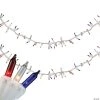 Northlight 105-Count Red Clear and Blue Patriotic Mini Light Garland 5.6' White Wire -Party Decorations Sales Shop northlight 105 count red clear and blue patriotic mini light garland 5 6 white wire14101662