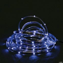 Northlight 18' Cobalt Blue LED Outdoor Christmas Linear Tape Lighting - Black Finish