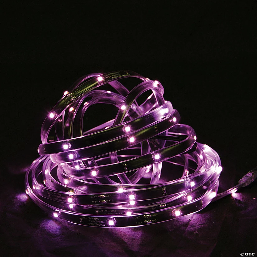 Northlight 18' Pink LED Outdoor Christmas Linear Tape Lighting - Black Finish 3 Northlight 18' Pink LED Outdoor Christmas Linear Tape Lighting - Black Finish