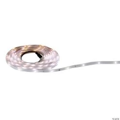 Northlight 18' Pure White LED Outdoor Christmas Linear Tape Lighting - White Finish