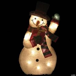 Northlight - 32" White and Red Waving Snowman Outdoor Christmas Yard Decor -Party Decorations Sales Shop northlight 32 white and red waving snowman outdoor christmas yard decor13991388 a02