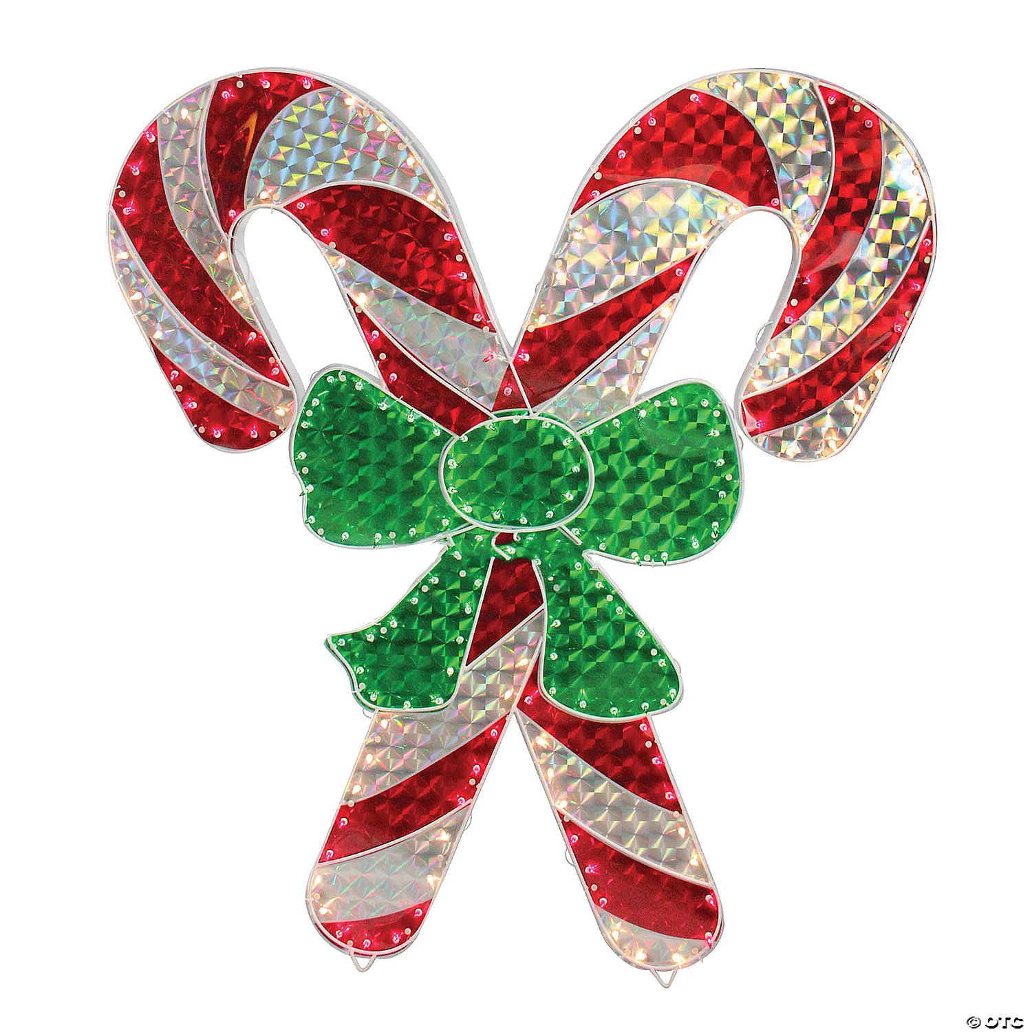 Northlight - 48" Lighted Red and White Candy Cane Outdoor Christmas Window Silhouette Decoration 3 Northlight - 48" Lighted Red and White Candy Cane Outdoor Christmas Window Silhouette Decoration