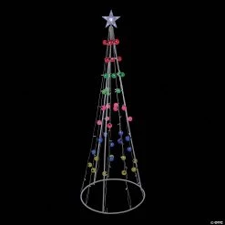 Northlight - 6' Multi-Colored Pre-Lit Cone Christmas Tree Outdoor Decoration 8 Northlight - 6' Multi-Colored Pre-Lit Cone Christmas Tree Outdoor Decoration -Party Decorations Sales Shop northlight 6 multi colored pre lit cone christmas tree outdoor decoration13991789 a02
