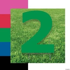 Number 2 Yard Signs