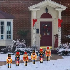 Nutcracker Sidewalk Signs - 6 Pc.
