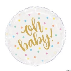 Oh Baby 8" Mylar Balloon