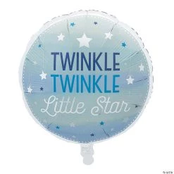One Little Star Boy 18" Mylar Balloon