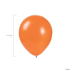 9" Latex Balloons - 24 Pc. -Party Decorations Sales Shop orange 9 latex balloons 24 pc 13703842 a01
