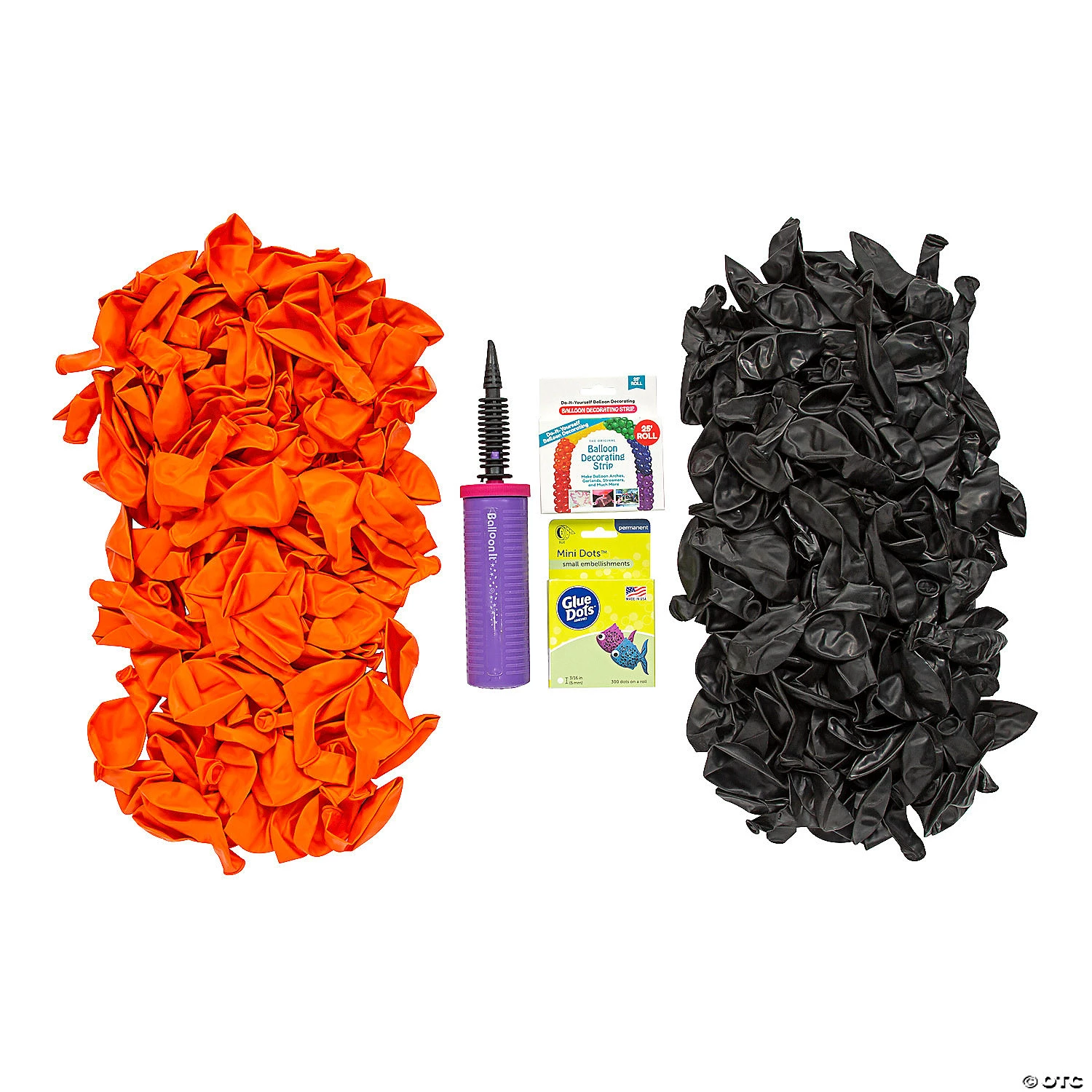 Solid Color & Black Latex Balloon Garland Kit - 291 Pc. 4 Solid Color & Black Latex Balloon Garland Kit - 291 Pc. - Image 2