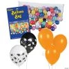 Orange Graduation Balloon Drop Kit - 97 Pc. -Party Decorations Sales Shop orange graduation balloon drop kit 97 pc 14096507