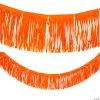 Tissue Fringe Garland -Party Decorations Sales Shop orange tissue fringe garland13964242