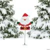 Outdoor Santa Yard Signs - 4 Pc. -Party Decorations Sales Shop outdoor santa yard signs 4 pc 13748990