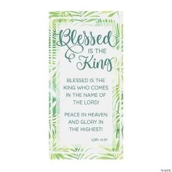 Palm Sunday Blessed is the King Backdrop Banner
