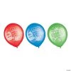 Party Town 12" Latex Balloons - 6 Pc. -Party Decorations Sales Shop party town 12 latex balloons 6 pc 14125276