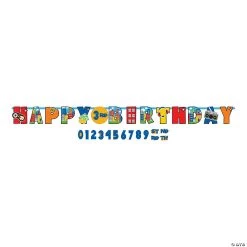 Party Town Add-an-Age Birthday Banner