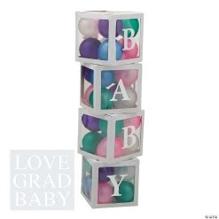 Balloon Block Boxes Kit - 87 Pc.