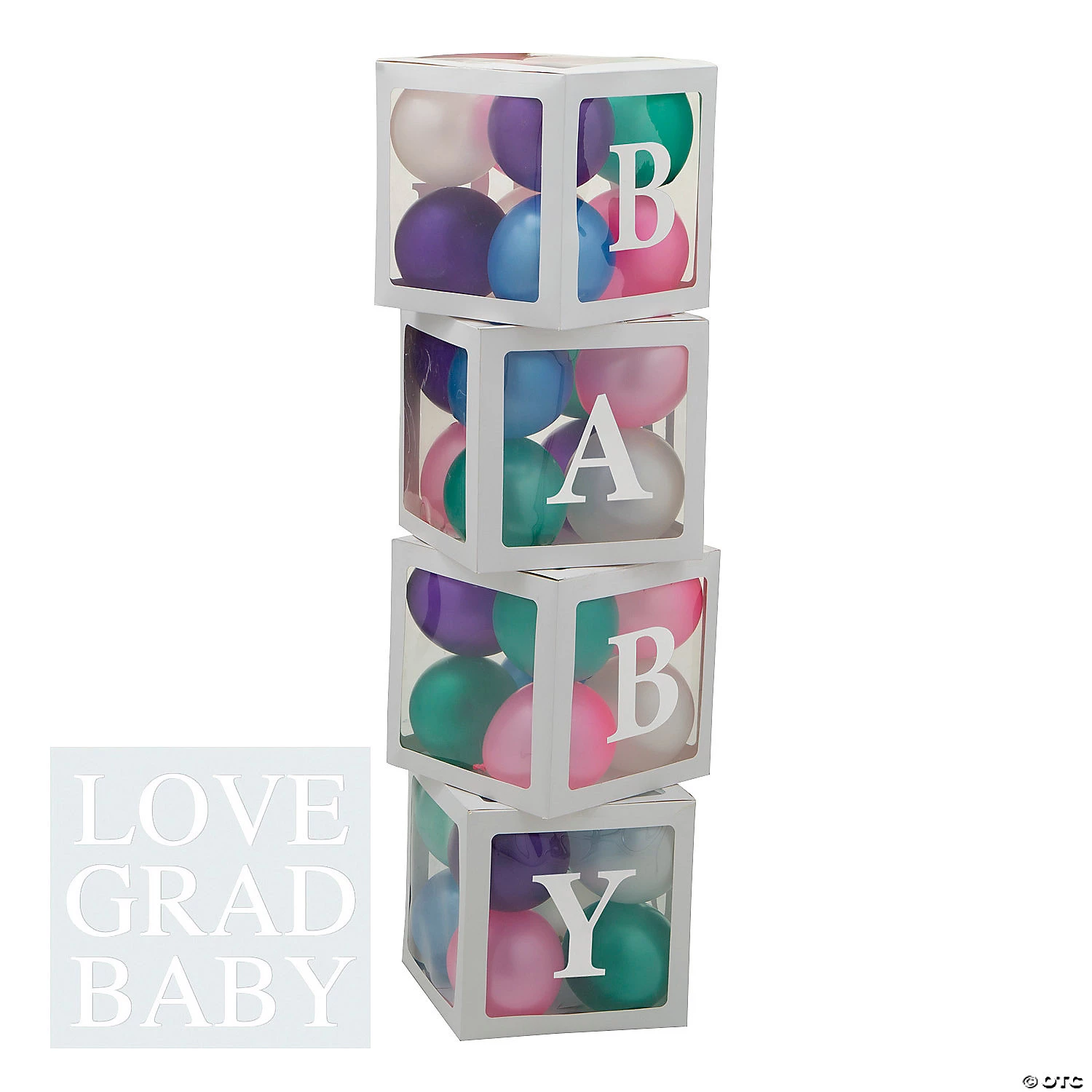 Balloon Block Boxes Kit - 87 Pc. 3 Balloon Block Boxes Kit - 87 Pc.