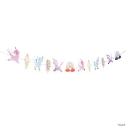 Pastel Unicorn Party Garland