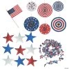 Patriotic Bicycle Decorating Boredom Buster Kit - 31 Pc. -Party Decorations Sales Shop patriotic bicycle decorating boredom buster kit 31 pc 13965577